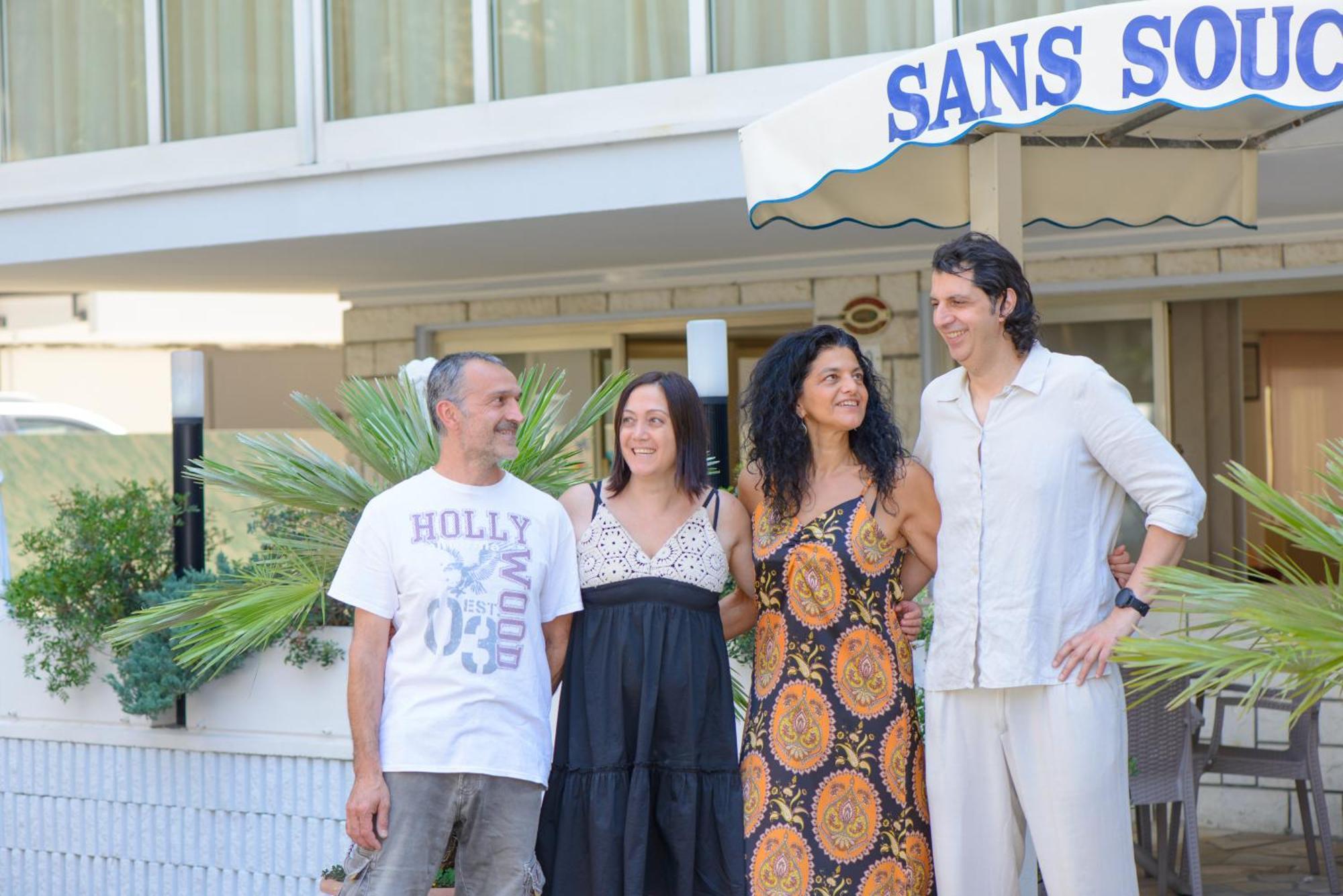 Hotel Sans Souci Rimini Eksteriør bilde