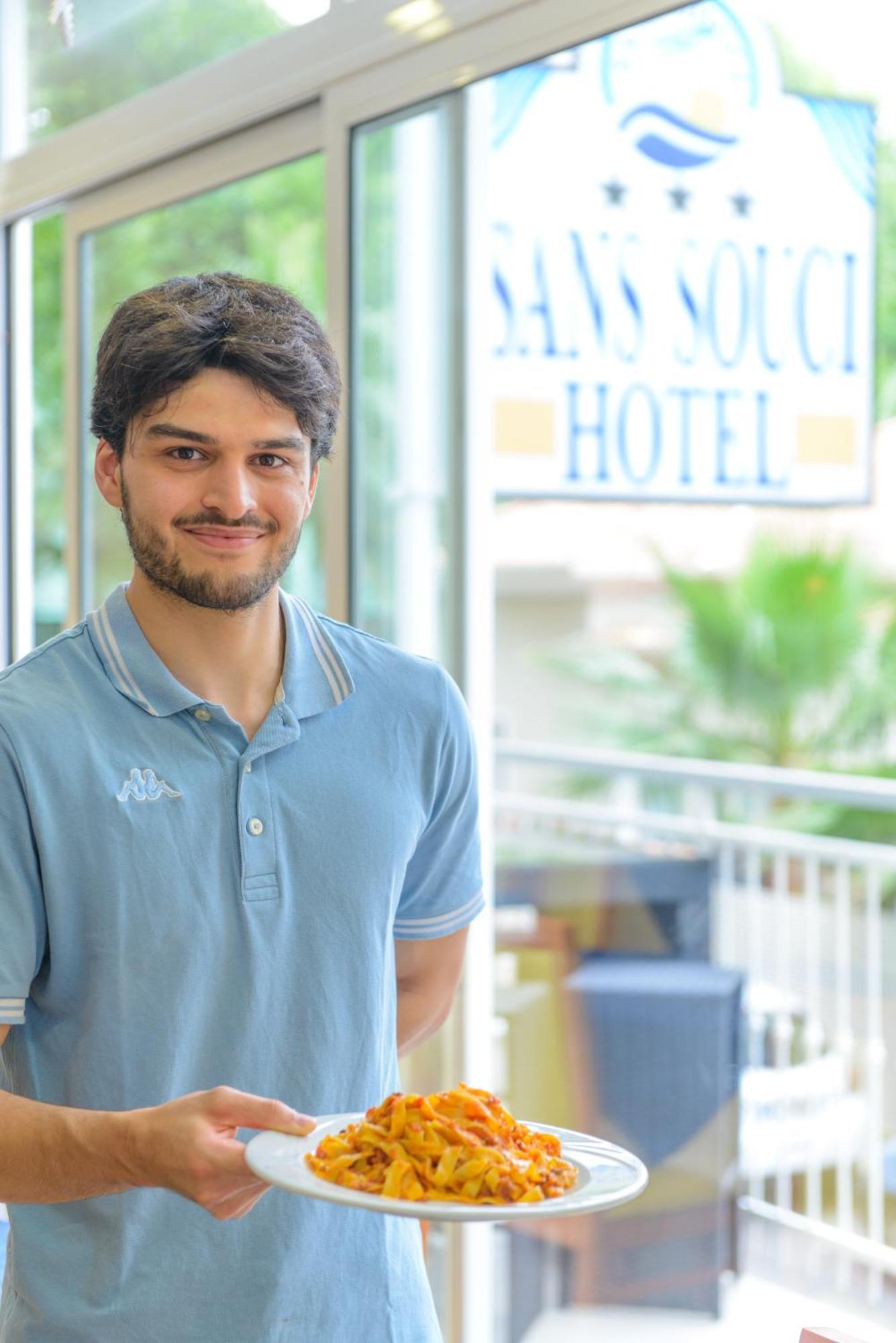 Hotel Sans Souci Rimini Eksteriør bilde